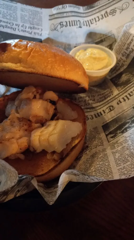 Grilled Fish Sandwich